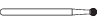 Carbides Great White Gold Series ROUND SURGICAL LENGTH 18207-5